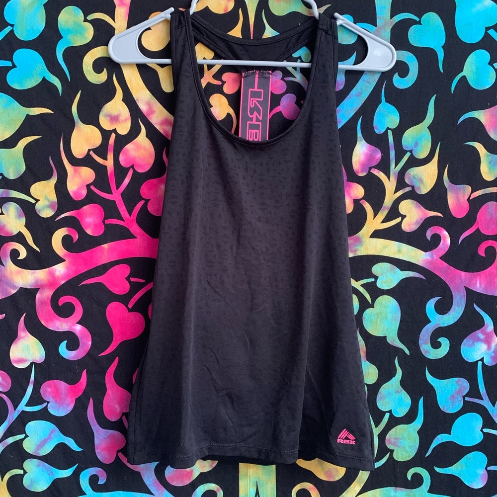🖤 RBX Black Racerback Gym Tank